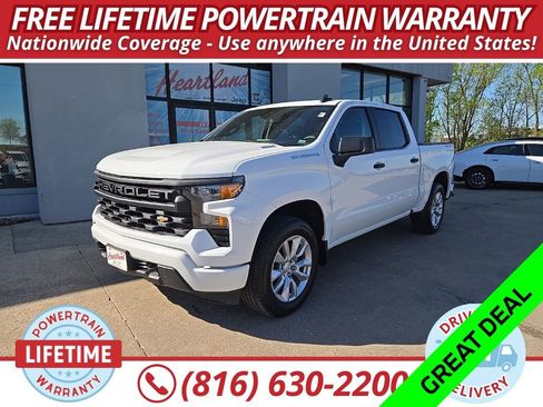 Used 2025 Chevrolet Silverado 1500 Custom AWD/4WD image 1