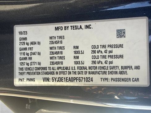 Used 2023 Tesla Model 3 Standard Range RWD image 18