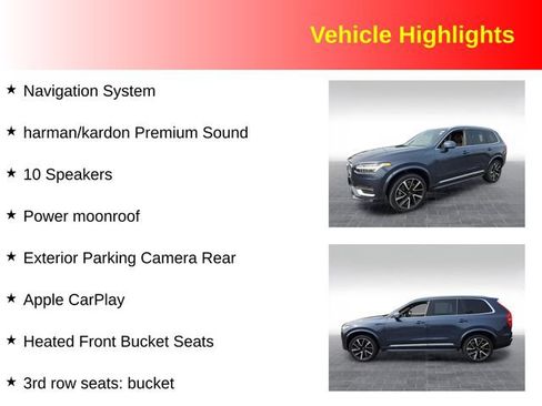 Used 2023 Volvo XC90 B6 Plus w/ Protection Package Premier AWD/4WD image 3