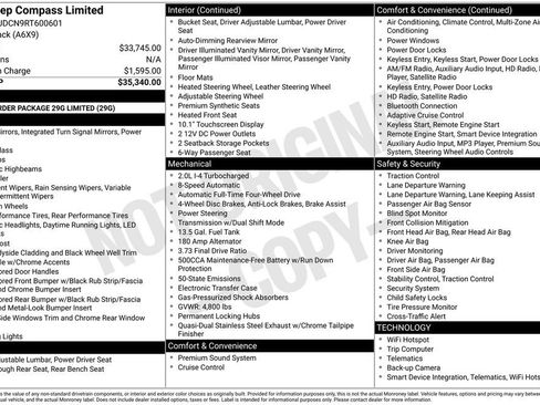 Certified 2024 Jeep Compass Limited image 41
