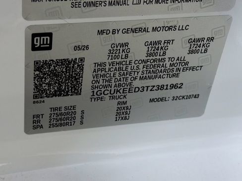 New 2026 Chevrolet Silverado 1500 RST AWD/4WD image 28
