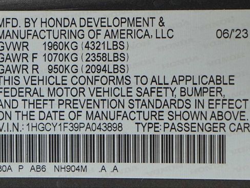 Used 2023 Honda Accord EX image 30