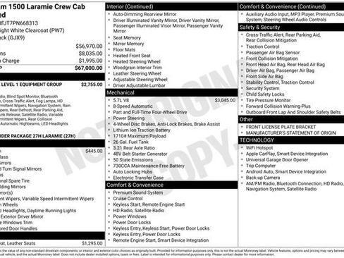 Used 2023 RAM 1500 Laramie image 35