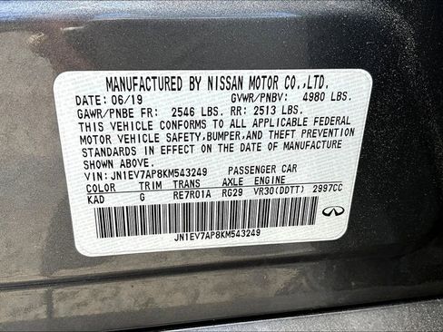 Used 2019 INFINITI Q50 Sport w/ Proactive Package image 32