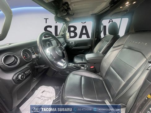 Used 2020 Jeep Wrangler Unlimited Sahara w/ Uconnect 4C Nav & Sound Group AWD/4WD image 10