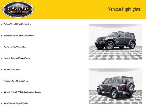 Used 2019 Jeep Wrangler Unlimited Sahara w/ Dual Top Group image 11