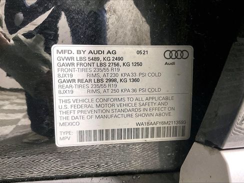 Used 2021 Audi Q5 2.0T Premium Plus w/ Premium Plus Package AWD/4WD image 3