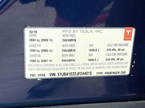 Used 2018 Tesla Model S 100D AWD/4WD image 32