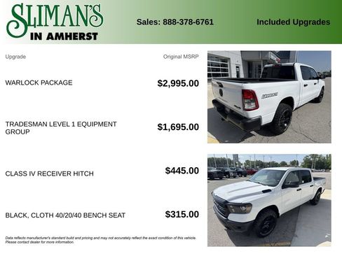Used 2023 RAM 1500 Tradesman w/ Warlock PACKAGE AWD/4WD image 11