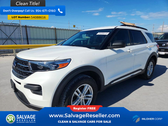 Used 2021 Ford Explorer XLT RWD image 1