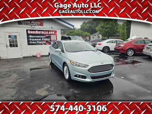 Used 2013 Ford Fusion Energi Titanium w/ Driver Assist Pkg FWD image 1