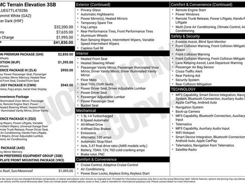New 2026 GMC Terrain Elevation w/ Elevation Premium Package AWD/4WD image 5