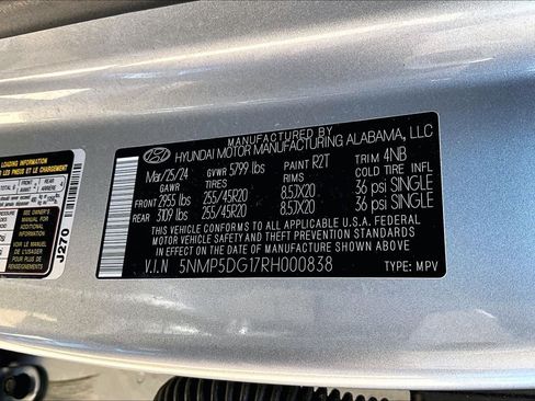 Used 2024 Hyundai Santa Fe Calligraphy AWD/4WD image 37