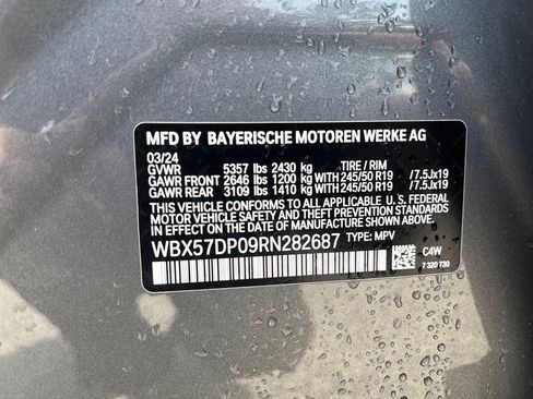 Certified 2024 BMW X3 xDrive30i w/ Premium Package w/ZPA AWD/4WD image 46