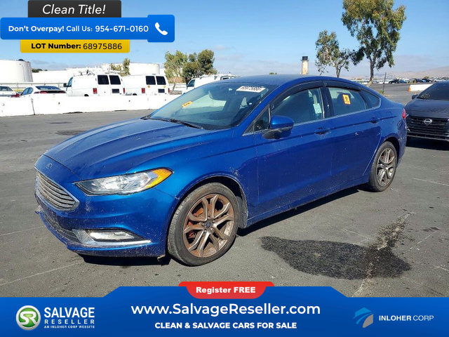 Used 2017 Ford Fusion SE w/ Equipment Group 201A FWD image 1