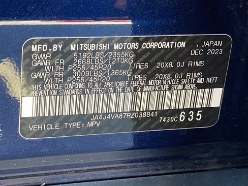 Used 2024 Mitsubishi Outlander SE AWD/4WD image 34