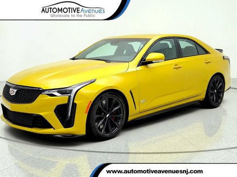 Used 2024 Cadillac CT4 V Blackwing w/ Technology Package RWD image 1
