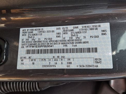 Certified 2023 Ford F150 XLT w/ Equipment Group 302A High AWD/4WD image 27