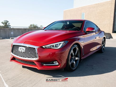 Used 2018 INFINITI Q60 Red Sport 400 w/ Pro Active Package image 3