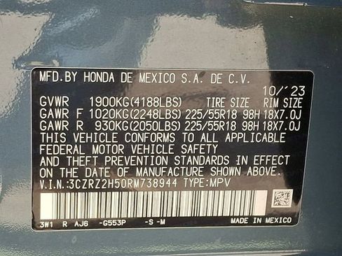 Used 2024 Honda HR-V Sport image 28