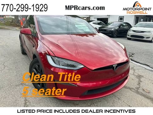 Used 2024 Tesla Model X AWD/4WD image 1