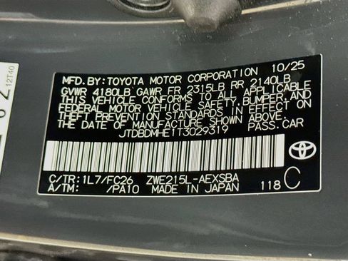 Certified 2026 Toyota Corolla SE AWD/4WD image 27