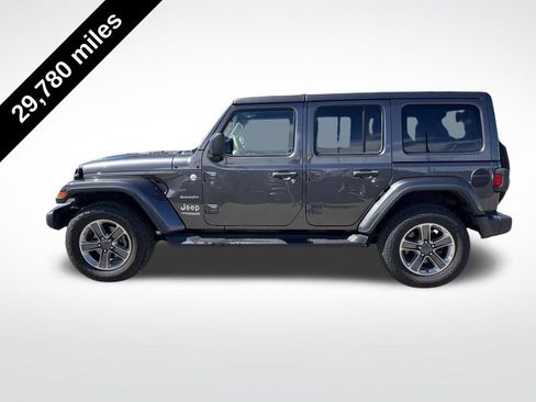Used 2021 Jeep Wrangler Unlimited Sahara w/ Cold Weather Group AWD/4WD image 2