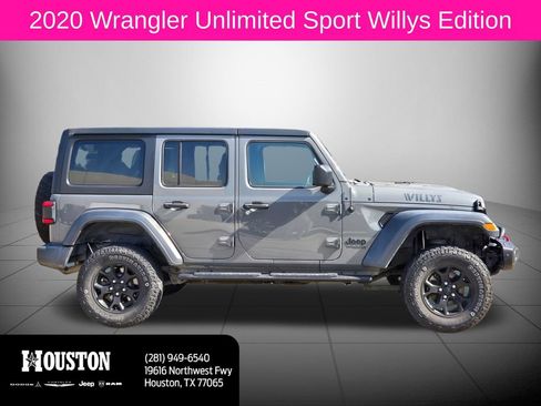Used 2020 Jeep Wrangler Unlimited Sport AWD/4WD image 2