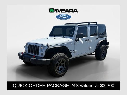 Used 2017 Jeep Wrangler Unlimited Sport w/ Quick Order Package 24S image 1