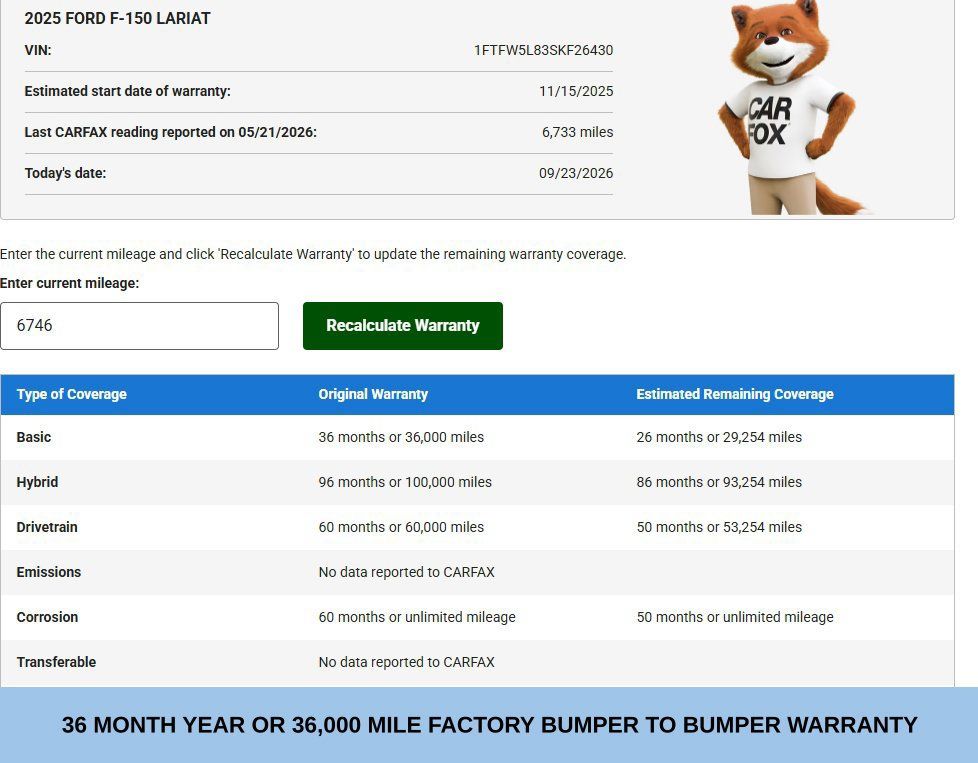 Used 2025 Ford F150 Lariat AWD/4WD image 30