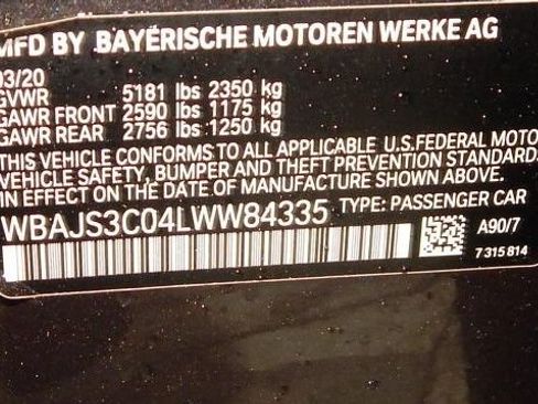 Used 2020 BMW 540i xDrive w/ M Sport Package image 15