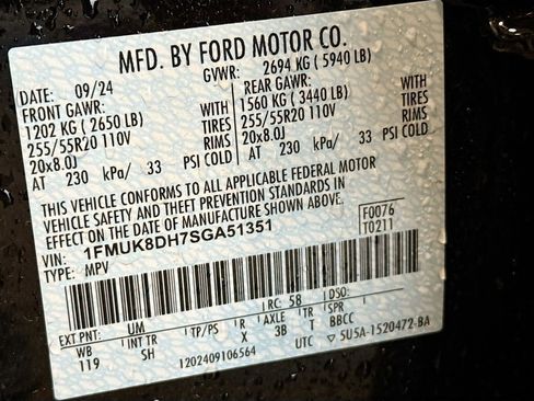 Used 2025 Ford Explorer Active w/ Active Comfort Package AWD/4WD image 24