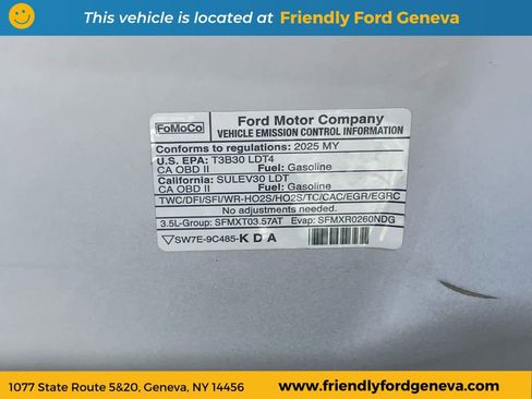Used 2025 Ford F150 Lariat w/ Equipment Group 502A High AWD/4WD image 35