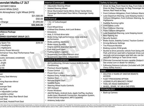 Used 2024 Chevrolet Malibu LT FWD image 5
