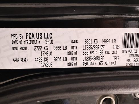 Used 2016 RAM 3500 Laramie AWD/4WD image 43