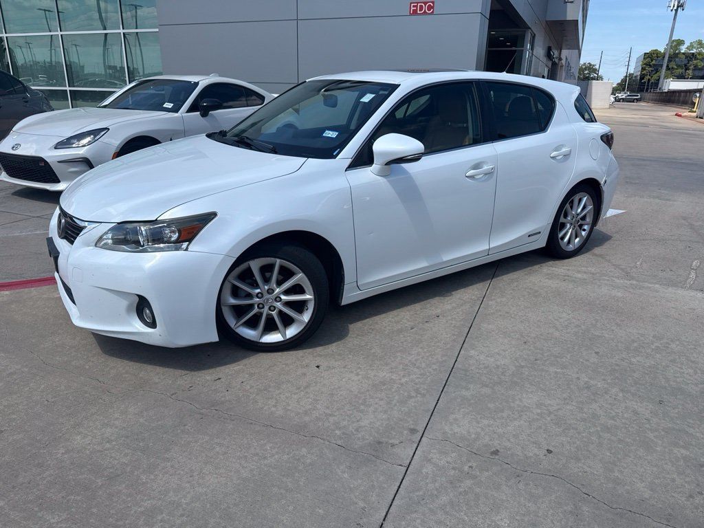 Used 2013 Lexus CT 200h w/ Premium Pkg w/Navigation FWD image 1