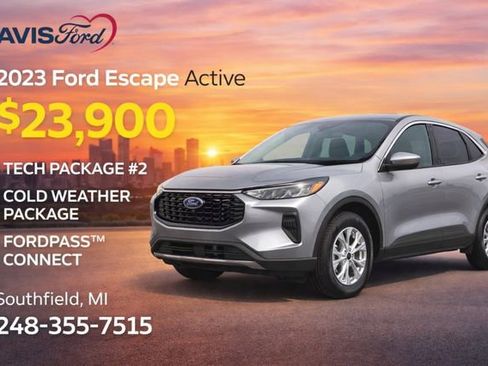 Used 2023 Ford Escape Active w/ Tech Pack #2 AWD/4WD image 1