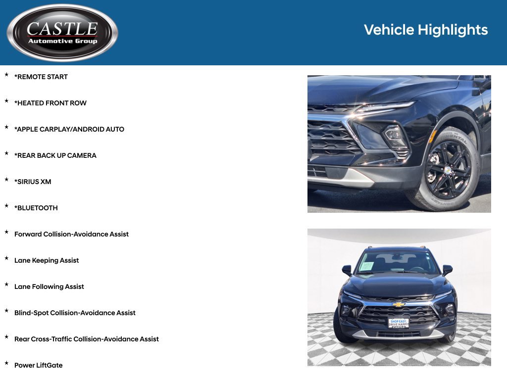 Used 2024 Chevrolet Blazer LT w/ Convenience Package FWD image 3