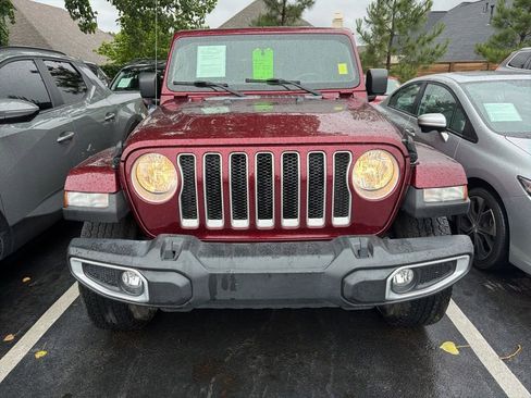 Used 2021 Jeep Wrangler Unlimited Sahara w/ Safety Group AWD/4WD image 2