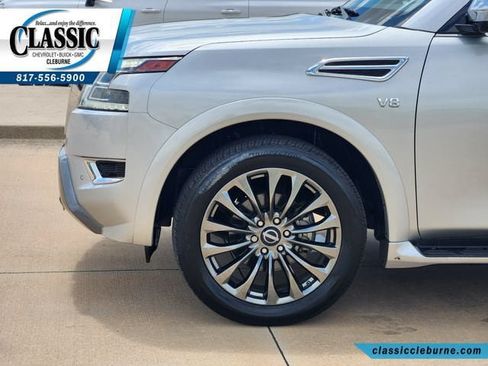 Used 2021 Nissan Armada Platinum w/ Captain's Chairs Package RWD image 12