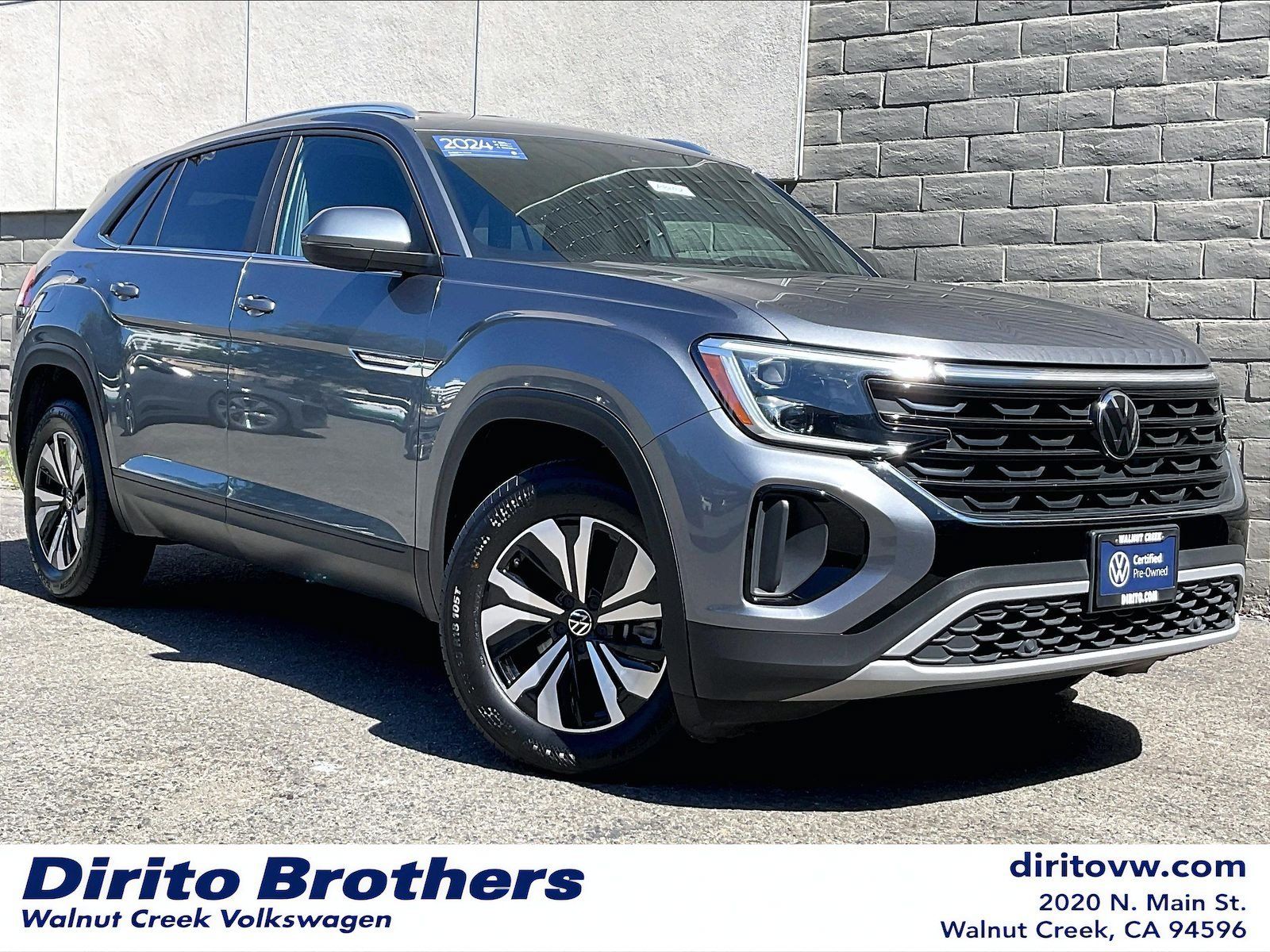 Certified 2024 Volkswagen Atlas Cross Sport SE FWD image 1
