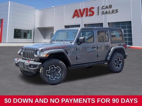 Used 2023 Jeep Wrangler Unlimited Rubicon AWD/4WD image 1