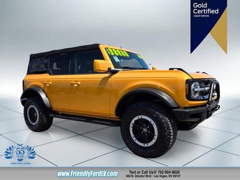 Certified 2022 Ford Bronco Outer Banks w/ Sasquatch Package AWD/4WD image 1