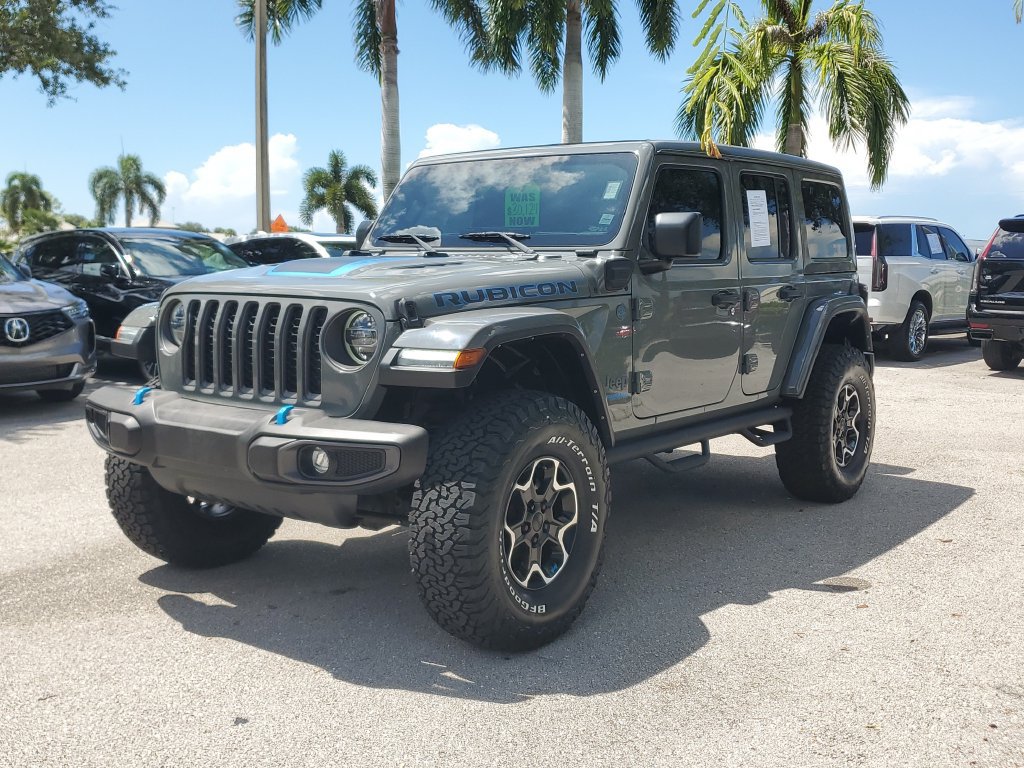 Used 2022 Jeep Wrangler Unlimited Rubicon 4xe AWD/4WD image 8