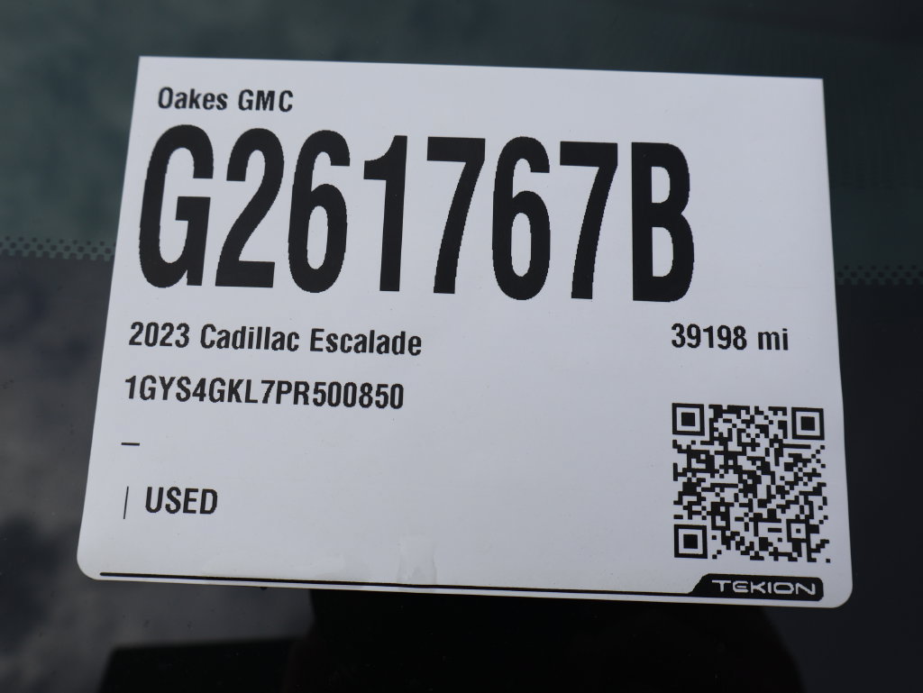 Used 2023 Cadillac Escalade Sport Platinum AWD/4WD image 20
