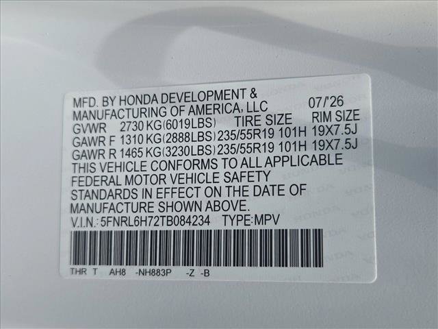 New 2026 Honda Odyssey Sport-L image 17