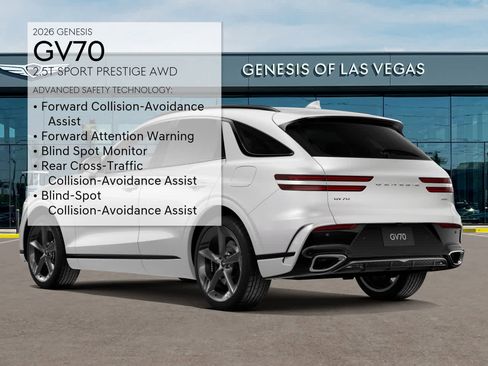 New 2026 Genesis GV70 2.5T Sport Prestige image 7