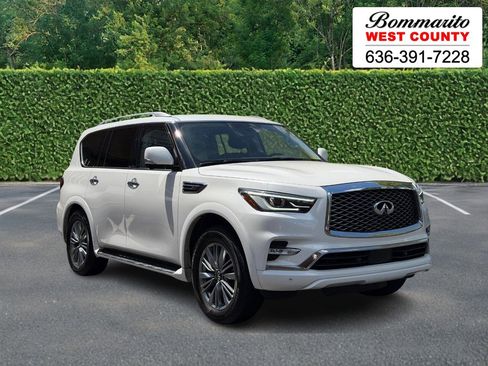 Used 2022 INFINITI QX80 Luxe w/ All-Season Package AWD/4WD image 1