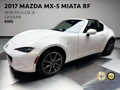 Used 2017 MAZDA MX-5 Miata RF Grand Touring RWD image 1