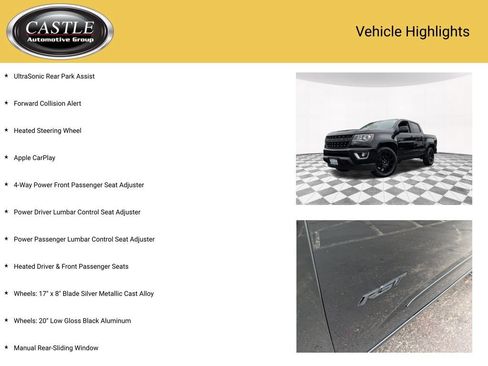Used 2020 Chevrolet Colorado LT w/ Colorado RST Special Edition AWD/4WD image 10